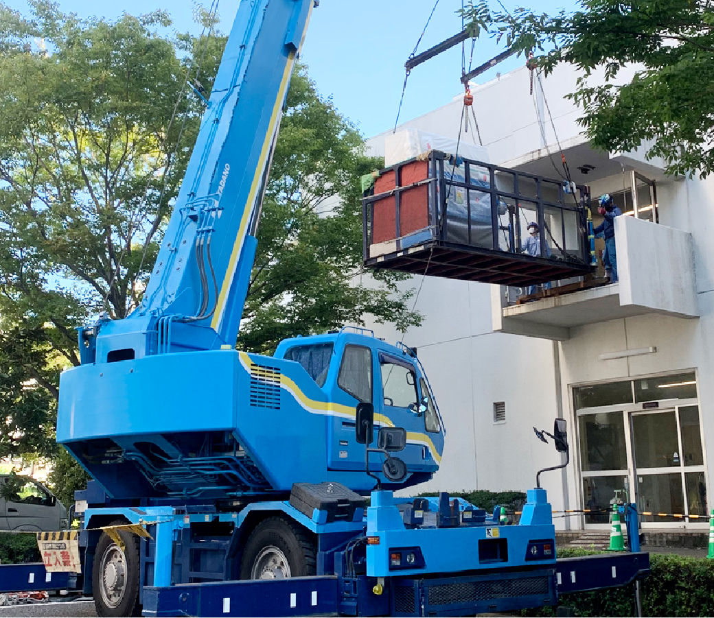 精密機器移設事業